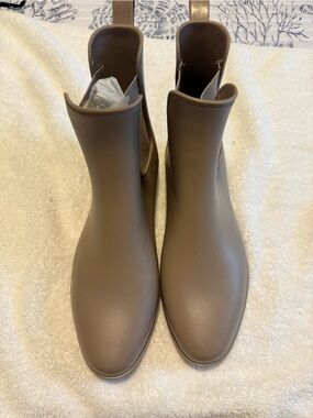 a new day Brown Chelsea Rain Boots for Men